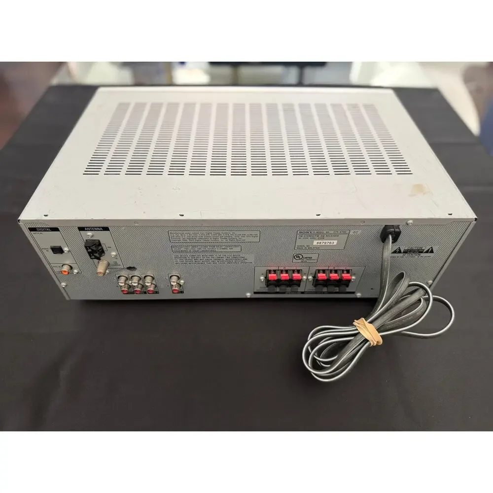 Sony STR-K700 5.1 Channel Home Theater AV Receiver Silver Tested Working